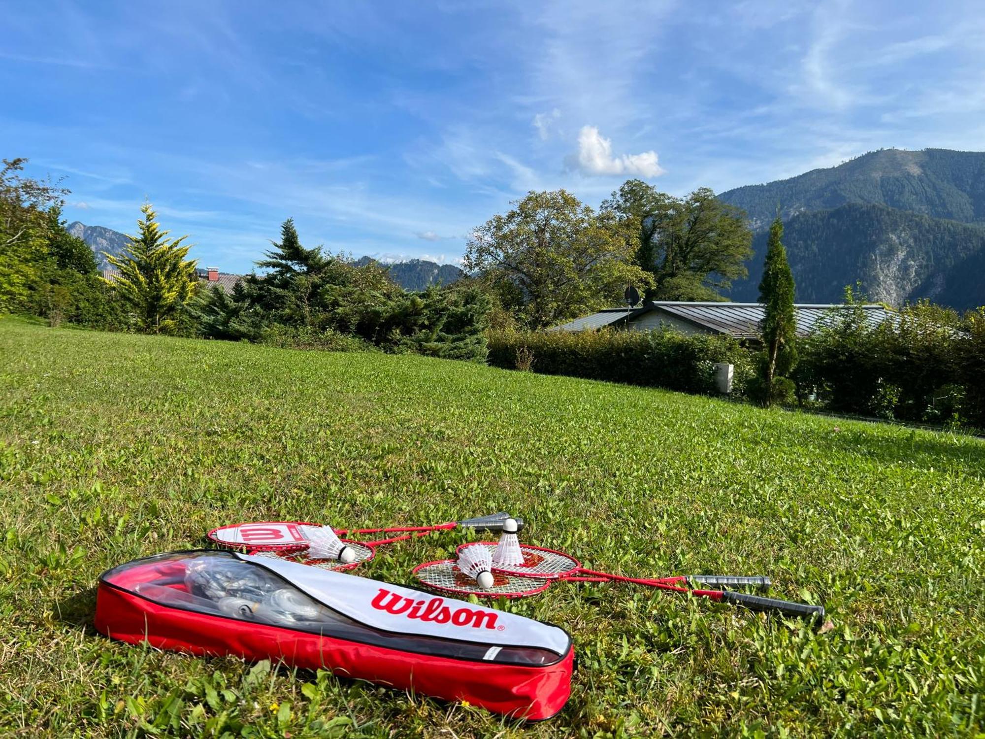 Gemütliche Landhausvilla mit Kamin und Kachelofen Unterach am Attersee Exterior foto